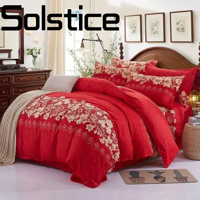 

Solstice Home Textile Sleek minimalist luxury Plaid thickened bedsheets Quilt cover Pillowcase Bedding 3/4pcs