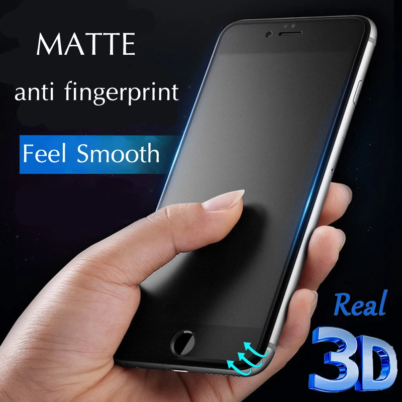 YKSPACE Best 9H 5D 4D 3D Curved Full Cover Matte Tempered