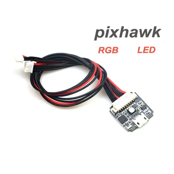

2PCs 2-in-1 Pixhawk RGB Module+External LED Indicator Controller With USB Extension Port For RC FPV Racing Drone Flight Control