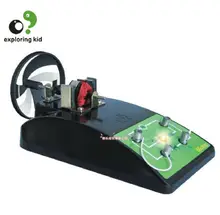 Candice guo plastic toy exploring kid creat science scientific experiment game model funny Electric motor assemble birthday gift