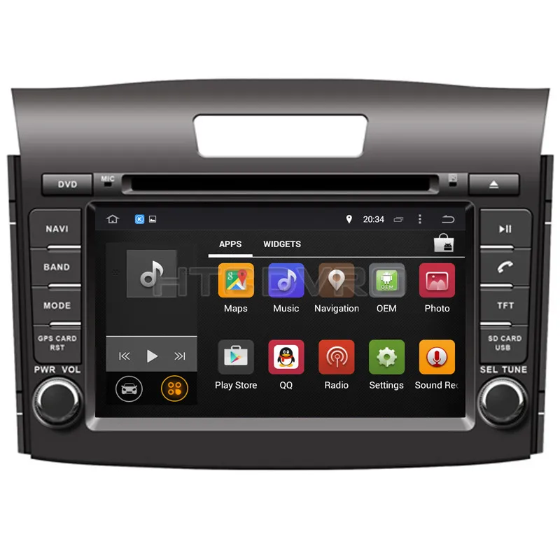 Excellent YMODVHT 7inch 4G Octa Core Android 9.0 7.1 Car DVD Player for Honda CRV 2012- GPS Navigation Auto RDS Radio Audio Video Stereo 15