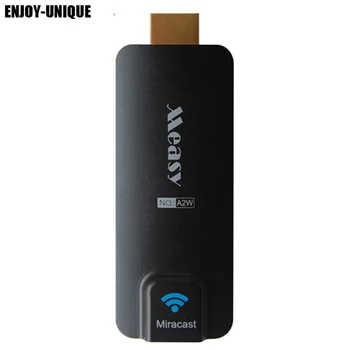 

ENJOY-UNIQUE A2W Wireless Wifi Display TV Dongle Receiver AirPlay Miracast HD 1080P HDMI Adapter for APPLE Android