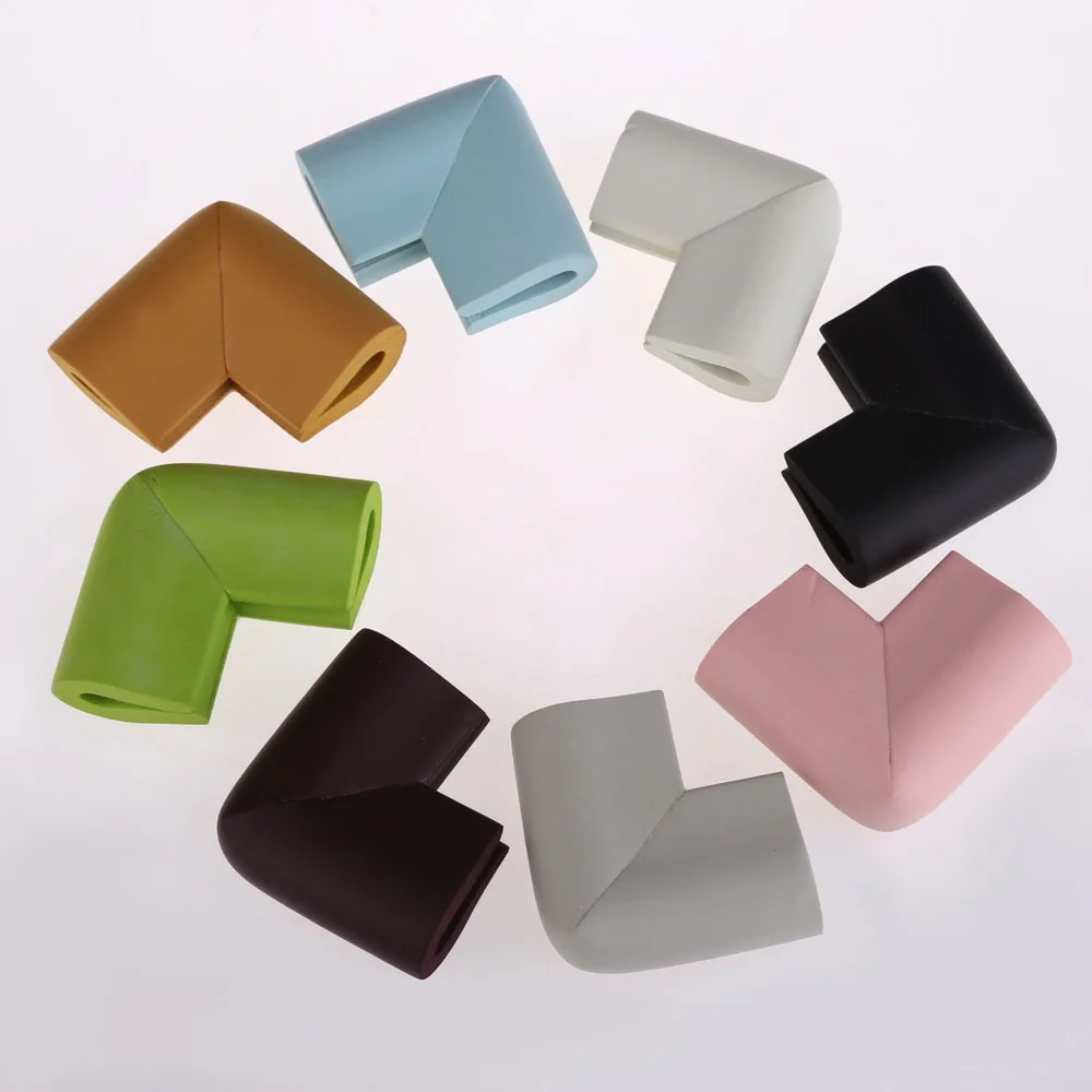10pcs Baby Anti-Collision Angle Child Edge Corner Guards Protection Angle Kids Safety Multicolor L or U Shape Corner Guards