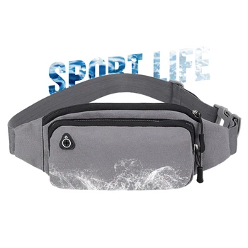 

Multi-Function Waterproof Waist Packs Men Women Mobile Phone Bag Messenger Chest Bag Sports Running Fitness Bag
