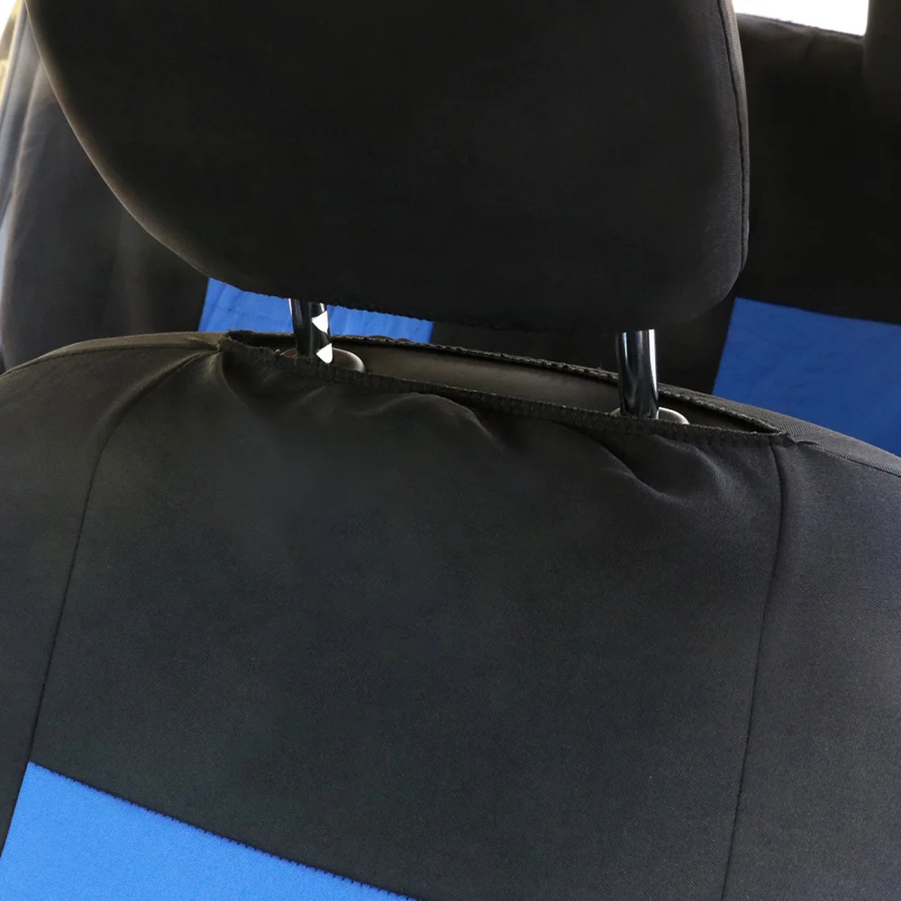 TIROL чехлы для сидений автомобиля Универсальные 11 шт. полный комплект автомобильных сидений чехлы для renault megane 2 bmw x5 e53 tiguan volvo xc90 opel