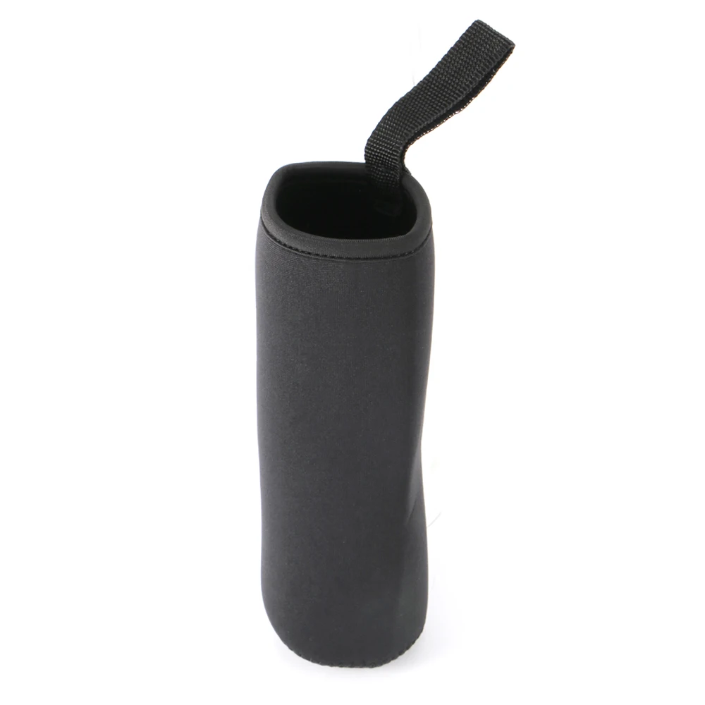 

550mL Black/Green Cloth Thermos Cup Bag Water Bottles Cover Sleeve Carrier Warm Heat Insulation Water Bottle Bags