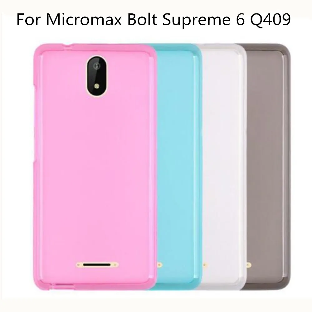 Чехол Copue Для Micromax Bolt Supreme 6 Q409 матовый Силиконовый мягкий чехол-накладка защитный