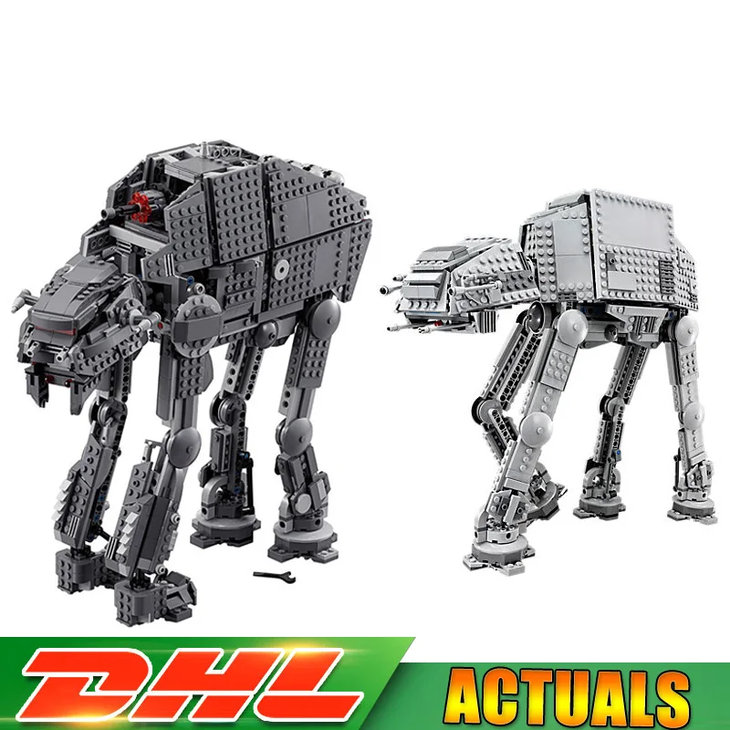 

Lepin 05050 05130 Star Wars AT-AT First Order Heavy Assault Walker model Building Blocks bricks Clone LegoINGlys 75054 75189