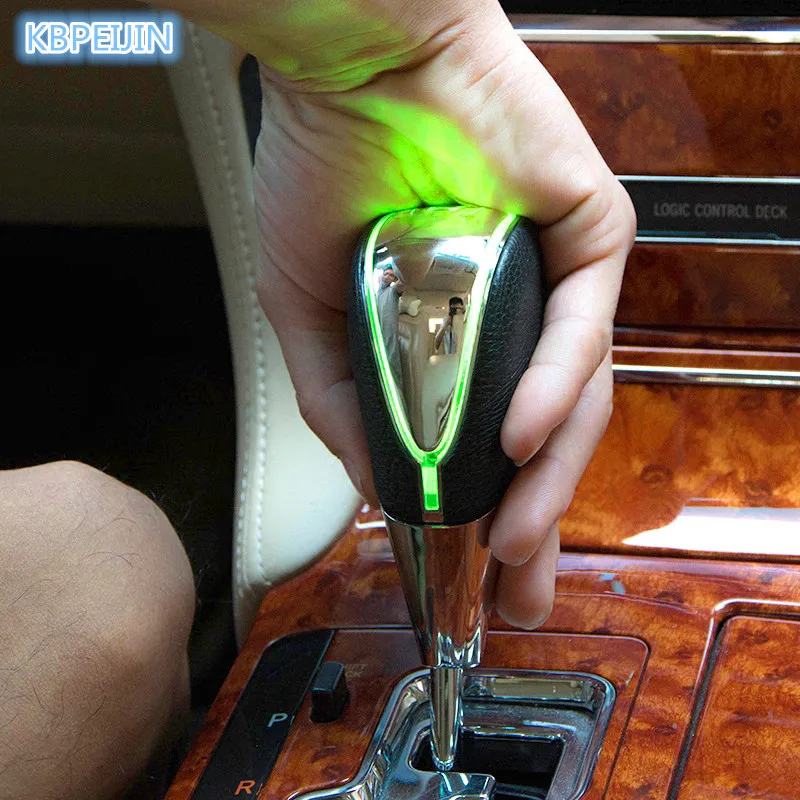 

Car styling LED car Gear Knob Changeable Touch Activated Stick Shift for BMW e46 e90 e39 f30 f10 e36 e60 x5 e53 f20 accessories
