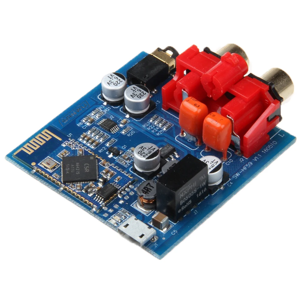 HIFI Bluetooth RCA Aux 3 5 мм Aptx LL музыкальный ресивер с низкой задержкой беспроводной
