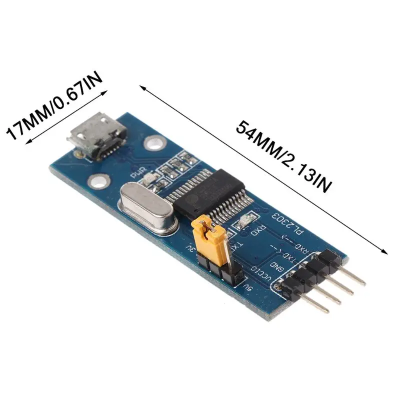 Мини L2303 USB плата UART PL-2303HX PL-2303 USB к RS232 последовательный ТТЛ-Модульный переходник конвертер