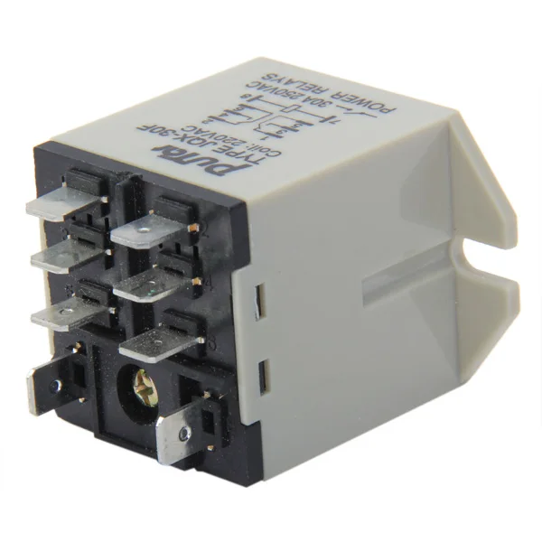 JQX-30F 30A Power Relay 220V AC 8 Pins Plug In Type Motor Control