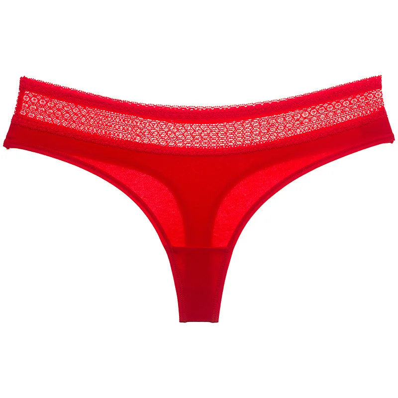 Luckymily Бесшовные женские стринги с буквенным принтом, женские трусики, нижнее белье для женщин, низкая талия, сексуальное женское белье, трусы, трусы - Цвет: Red