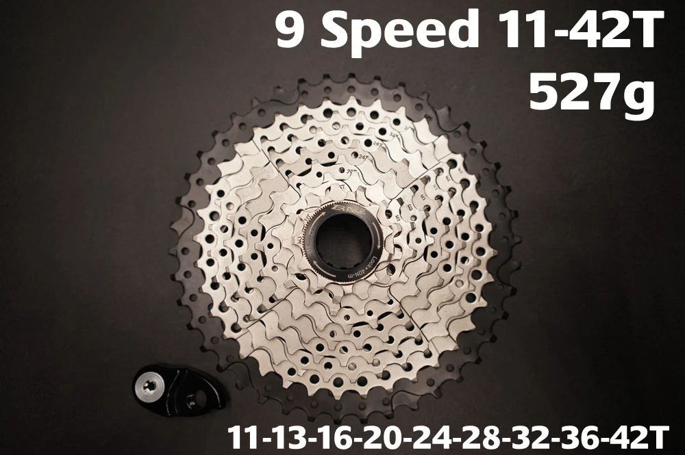 Zracing велосипед Freewheel 9s 10s 11s Скорость MTB велосипед кассета 11-42 T/11-46 T/11-50 T/11-52 T для ALIVIO/DEORE/SLX/XT