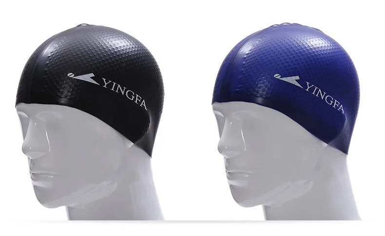 Silicone Swimming Cap For Men Women Children Kids Long Hair Hood Ultrathin Hat Protect Ears Waterproof New Arrival