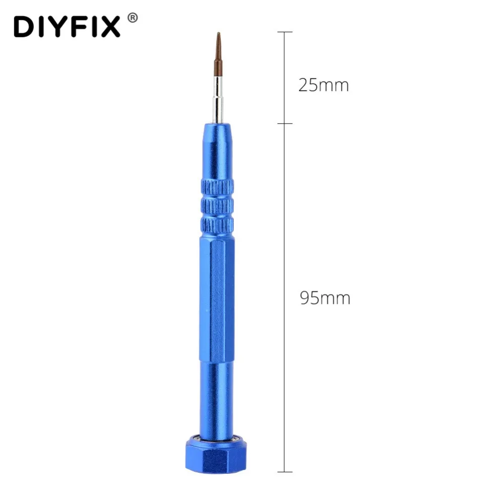 DIYFIX Прецизионная отвертка 0 8 Pentalobe 1 3 5 2 мм Cross 7 Y наконечник шестигранный на