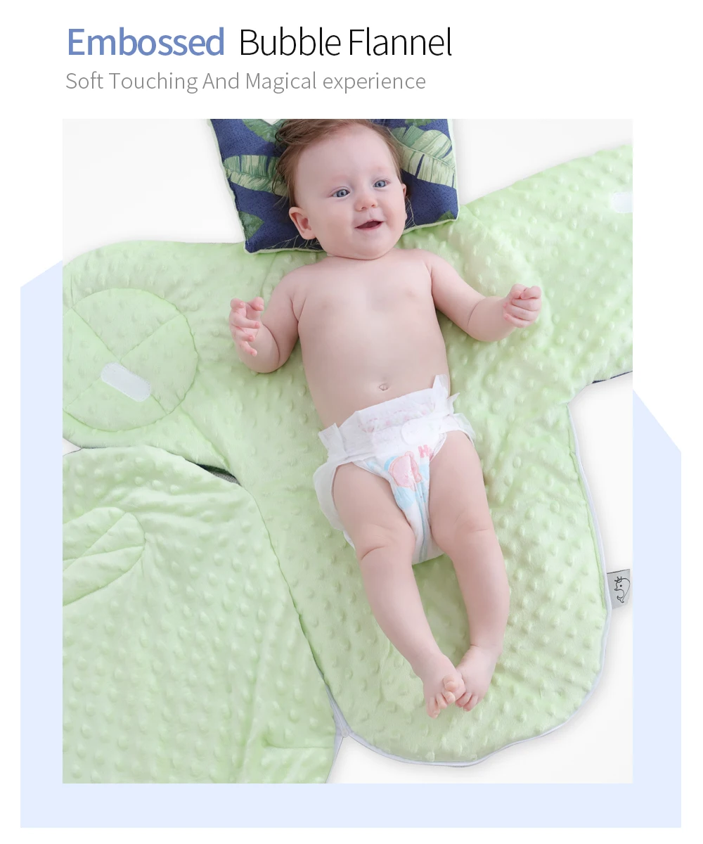 Спальный мешок для новорожденных, детский спальный мешок для маленьких девочек и одеяла для мальчика, хлопковый детский зимний спальный мешок с детской подушкой