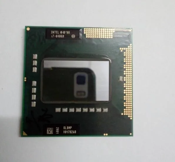 Процессор intel i7 840QM для мобильного ноутбука PGA988 четырехъядерный восьмипоточный 1
