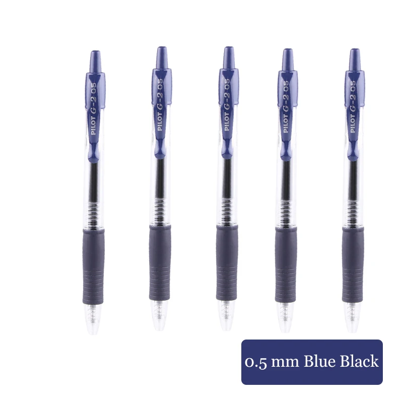 Japan Pilot G2 Gel Pen 0.5 Mm Water-resistant Smear-proof Acid