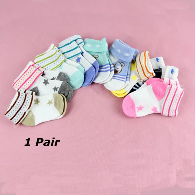 

Cartoon Warm Baby Infant Toddler Non-slip Booties Anklet Boots Shoes Ankle Socks %328/319