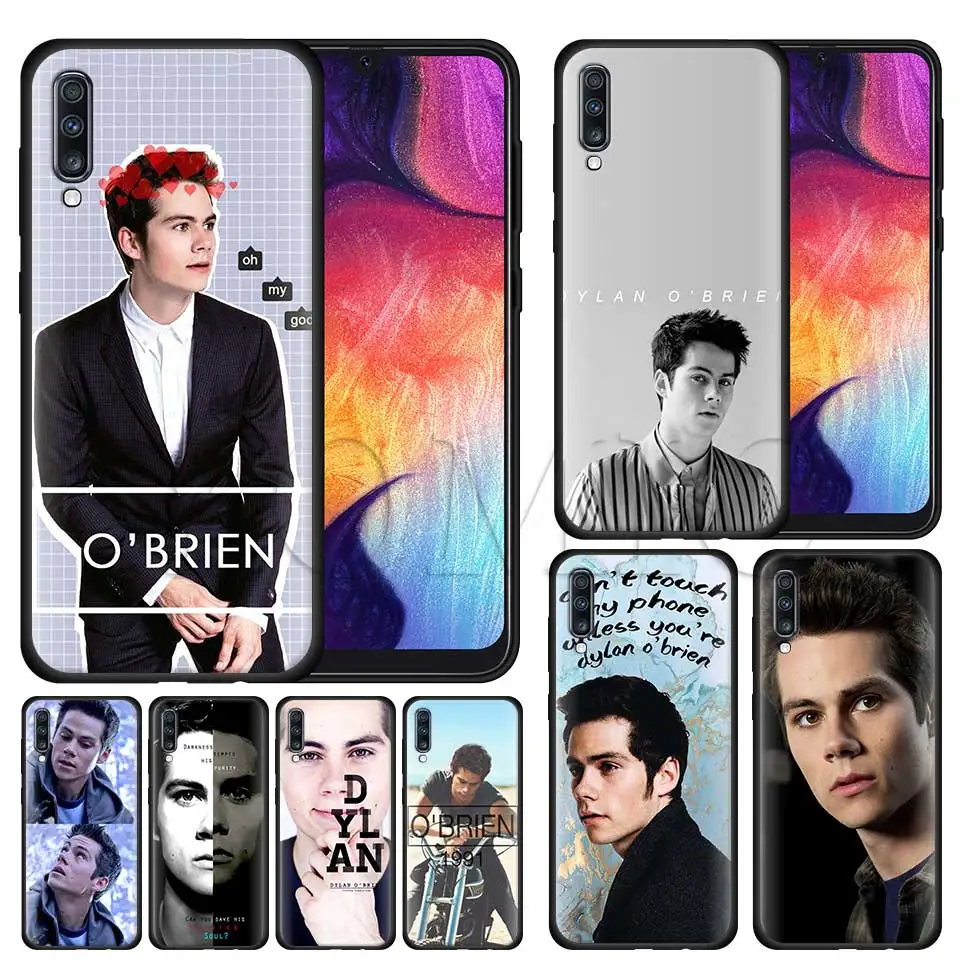

Teen Wolf Dylan O'Brien Silicone Soft Case for Samsung Galaxy A50 A40 A70 A30 A20 A80 A6 A7 A8 Plus A9 2018 Black Case Coque