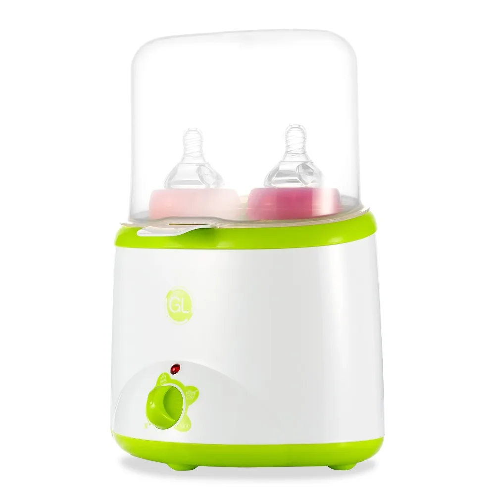 GL Electric Double Baby Bottle Milk Warmer & Sterilizer Smart Milk Heating Bottle Sterilizer Thermostat Warmer Food Egg Heating