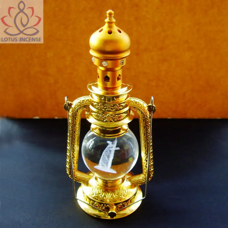 Hot Middle East Ramadan LED Incense Burner Portable Incense Burner