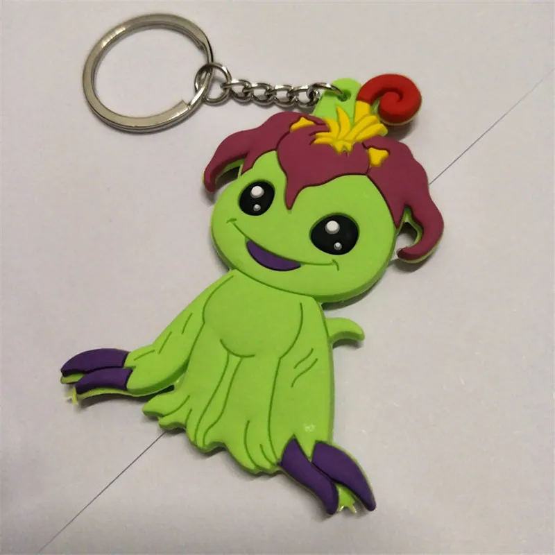 Anime Digimon Figure Toys Agumon Gabumon Koromon Tanemon Gomamon Piyomon Patamon Yagami Taichi Keychain Pendant Dolls 10pcslot (12)
