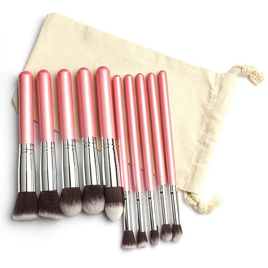 10 Pcs Amazingly Professional Soft Make Up Brushes (4)