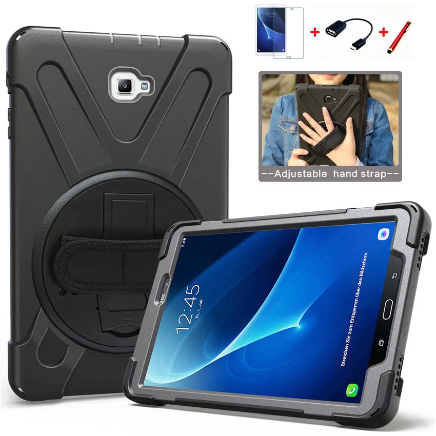 Чехол для Samsung Galaxy Tab a 10 1 t580 T585 T580N защитный противоударный чехол планшета жесткий
