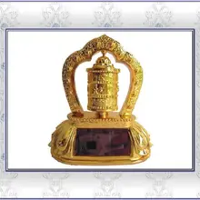 Ом Мани молитва колеса солнечной(золото) фэн-шуй X9018