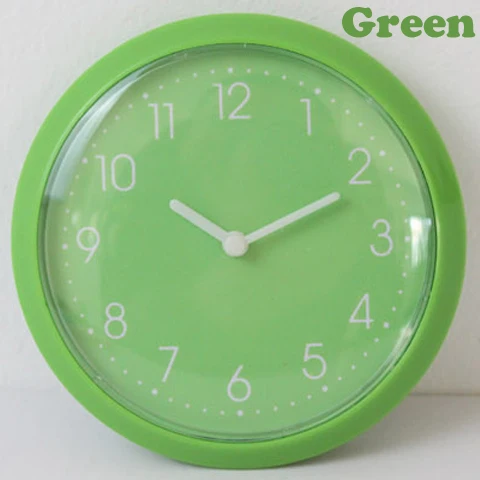 buy Only 6 10 Days Arrive To USA By E Packet In Air Green Thin Fridge Magnet Clock,Kitchen Wall Clock,Round Clock Fridge Sticker