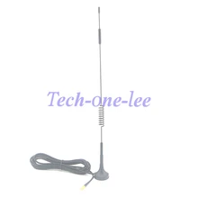 10 pièce/lot Huawei 3g 4g LTE Antenne 4G 8dbi LTE Antenne 698-960/1700-2700 Mhz base magnétique RF MCX Plug RG174 3 M