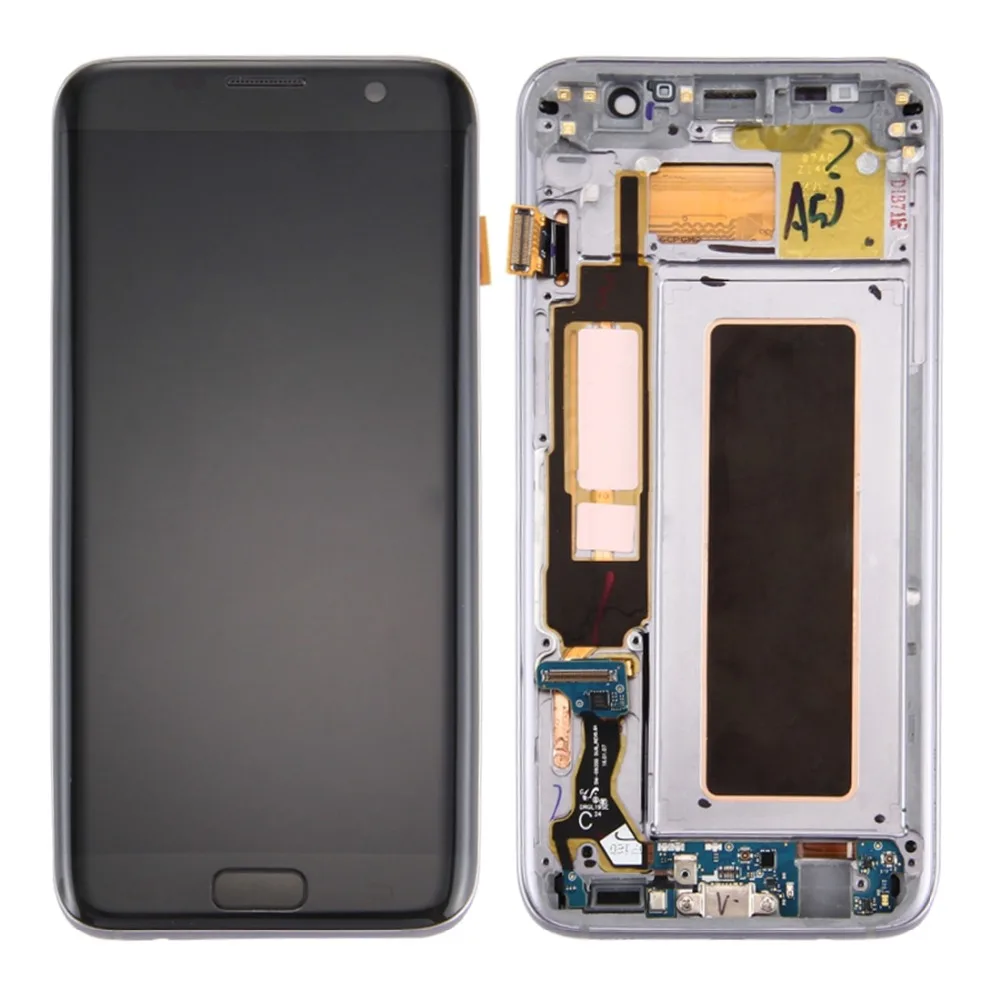 iPartsBuy Original LCD Screen Digitizer Full Assembly Frame/Charging Port Board Volume/Power Button for Galaxy S7 Edge/G935F | Мобильные