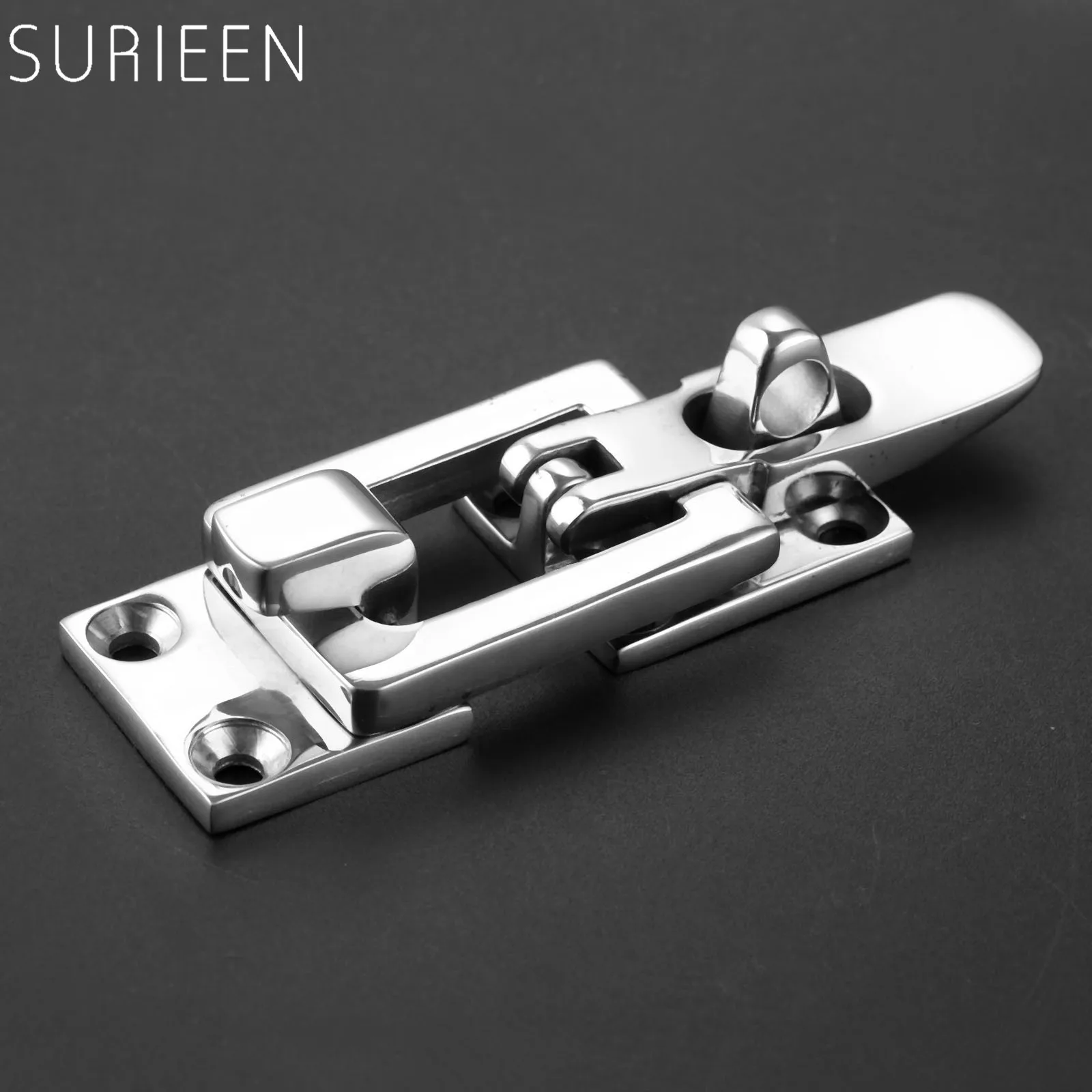 2x Heavy Duty Boat Door Locker Hatch Anti-Rattle Latch Fastener Clamp 2 3//4/"
