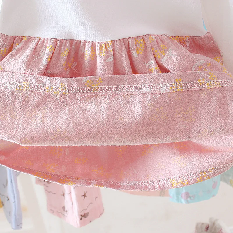 OKLADY/Коллекция года, платье для маленьких девочек модное кружевное женское платье розового цвета милые весенне-осенние зимние Хлопковые Платья для малышей От 0 до 3 лет
