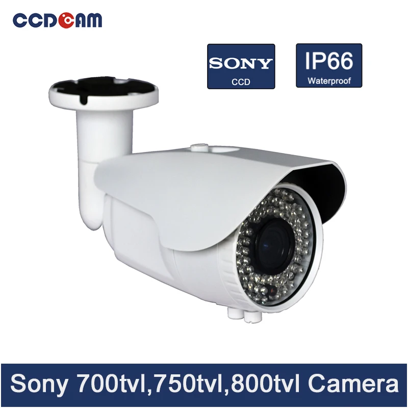 CCDCAM CCTV Camera Varifocal sony ccd 700/ 750/ 800 tvl Waterproof outdoor IR Camera security system cmos 1000tvl camera цена CCDCAM CCTV Camera Varifocal sony ccd 700/ 750/ 800 tvl Waterproof outdoor IR Camera security system cmos 1000tvl camera цены онлайн