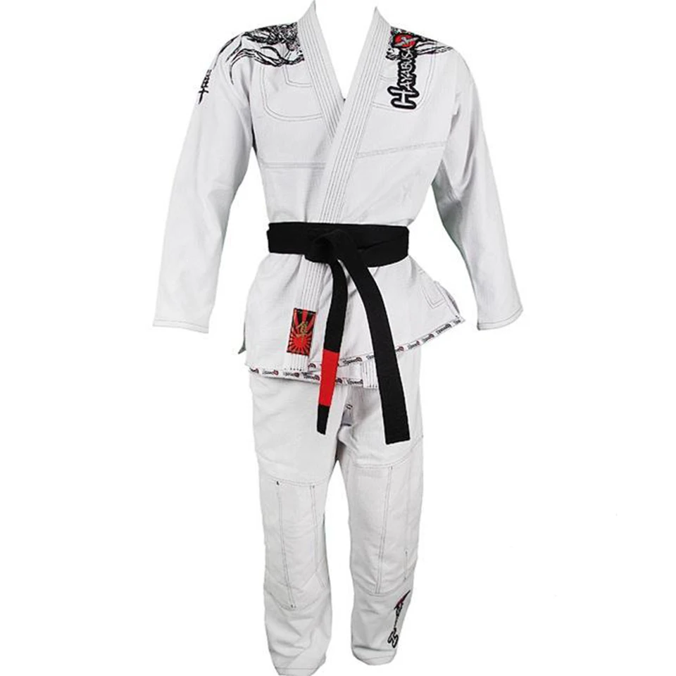 2016 new arrived high quality embroidery hayabusa brazilian jiu jitsu