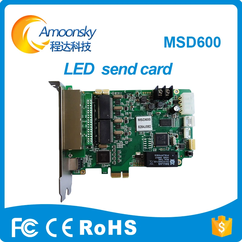 US $255.00 nova full color control card led full color display control card nova msd600 sending card