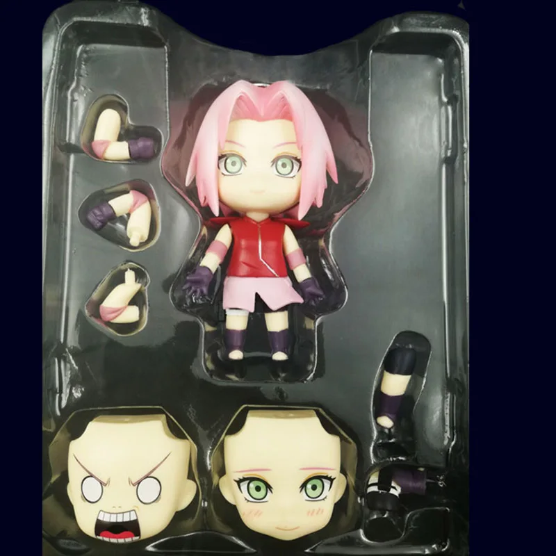 Nendoroid Naruto Shippuden Haruno Sakura 833 PVC Action Figure Model Toy  Doll Christmas Gift (8)