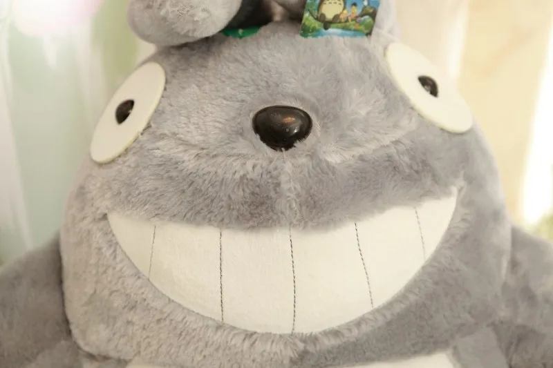 23cm My Neighbor Totoro Plush Toy,Babies Totoro bBonecos Kawaii Juguetes Brinquedos,Japanese Anime Gray Totoro Stuffed Plush For Cute Gift(3)