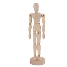 us art supply artist drawing cat manikin articulated wooden mannequin