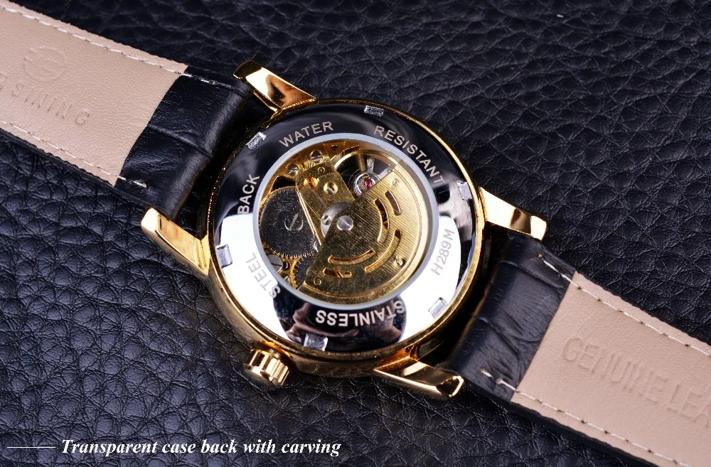 Hollow Engraving Skeleton Casual Designer Men Automatic Watches