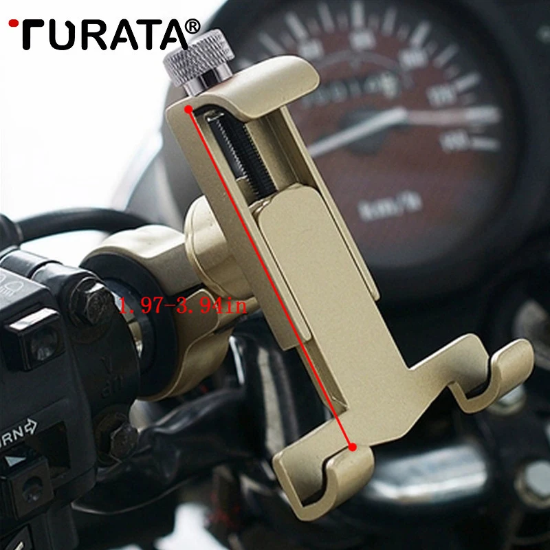 

Aluminium Alloy Mobile Phone Holder For iPhone Samsung Xiaomi Stands For Bicycle Motorcycle Metal Mountain Bike Phone Holder