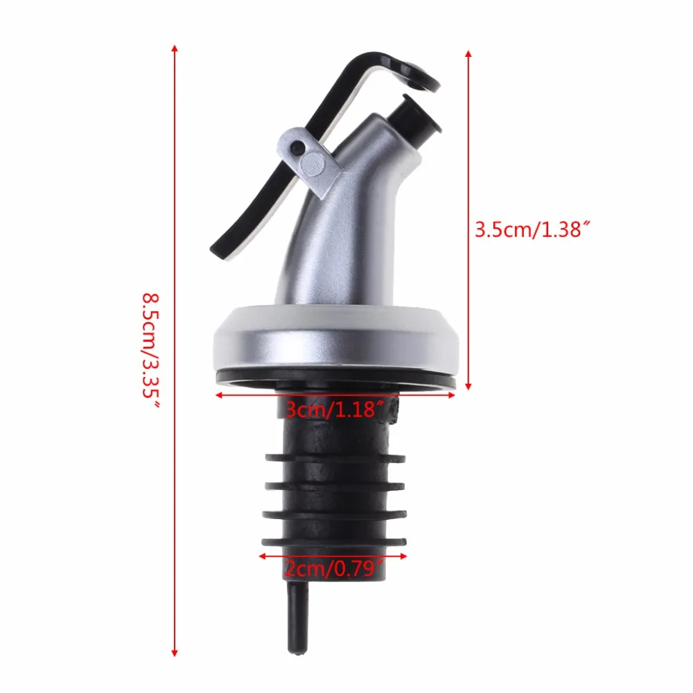 VFGTERTE 1 шт бутылки Pourers ABS Резина BPA бесплатно винные пробки масло распылитель