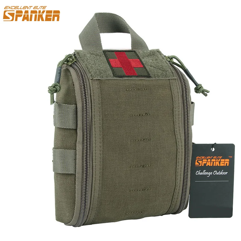 

EXCELLENT ELITE SPANKER Outdoor Hunting First Aid Military Bags Molle Medical Survival Pouch Outdoor Tactical Bag