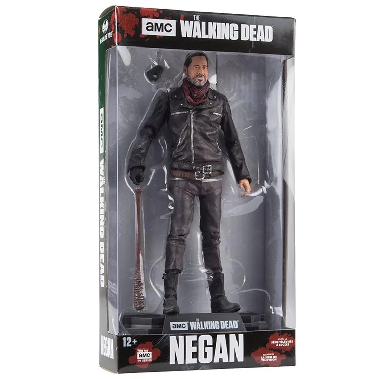 The Walking Dead фигурка Рик Дэрил Неган Коллекционная модель игрушки 17 см - Цвет: Negan