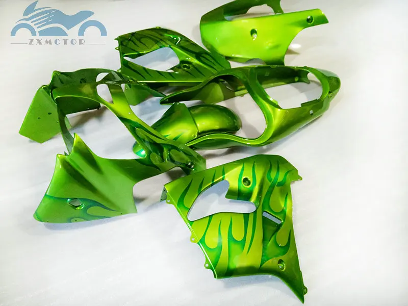 Пользовательские как вам нужно обтекатель наборы для KAWASAKI Ninja ZX9R 2000 2001 ABS пластик