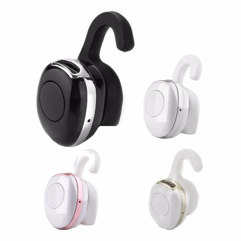 Mini Earplugs Type Bluetooth4.0 Wireless FM Headset Mp3 Mono Headphones