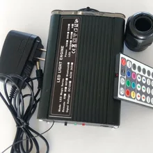 18 Вт LED RGBW свет двигатель с огоньком колеса; с 28key RF Remote, AC100-240V вход